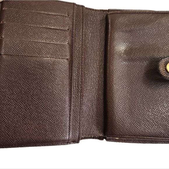 Authentic LOUIS VUITTON damier ebene viennois bifold wallet - Picture 3 of 7
